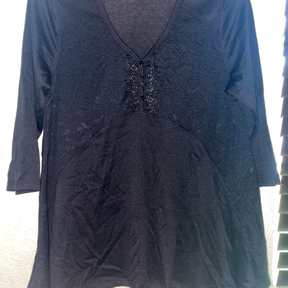 Energy tunic black ónix size large